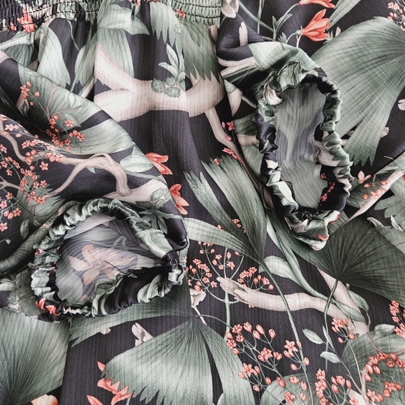 Johanna Ortiz x H&M Patterned Floral Mini Dress - Picture 13 of 15